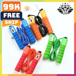 FREESHIP🎁 Dây nhảy đếm số vòng tự động DN03 ❤️giá rẻ❤️ Dây nhảy thể dục | hn & tphcm