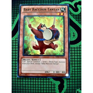[ Đỗ Lạc Shop ] Thẻ Bài Mint90 Yugioh Monster Baby Raccoon Tantan  - Common