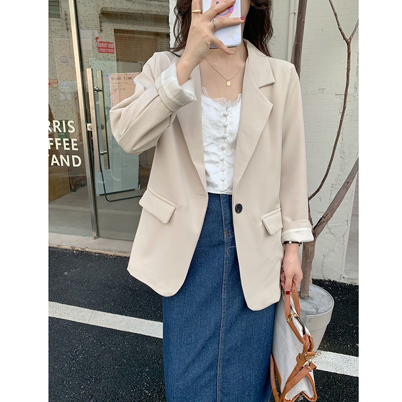 Áo Blazer- Áo Vest Trơn Hàng Quảng Châu M521-Violet