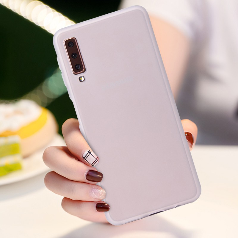 Ốp lưng chống sốc TPU trong suốt cho Samsung Galaxy A7 A9 A8 A6 Plus 2018 A8 A9 Star Lite a6s a8s