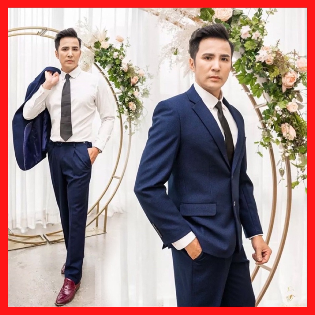 Bộ Vest Nam Comple Trung Niên - Vest Trung Tuổi Cao Cấp Từ 40 - 70 tuổi