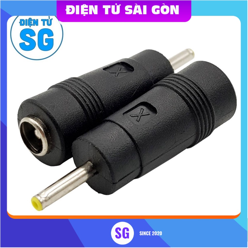 Đầu chuyển đổi DC 5.5x2.1mm sang DC 2.5x0.7mm