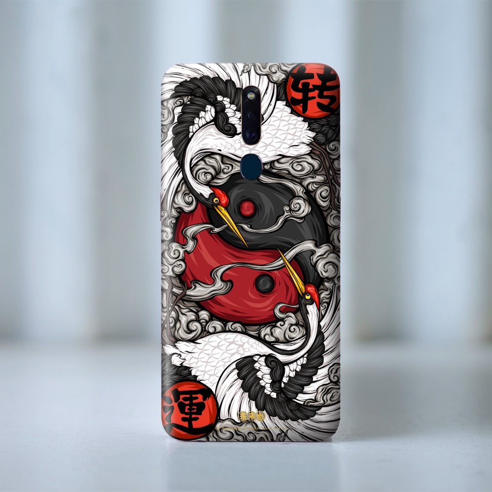Miếng Dán Skin Điện Thoại In Hình Âm Dương Cho Ip 6/ 7/ 8/ X/ XS/ 11/ 11 Pro Max Và Các Dòng Máy Android