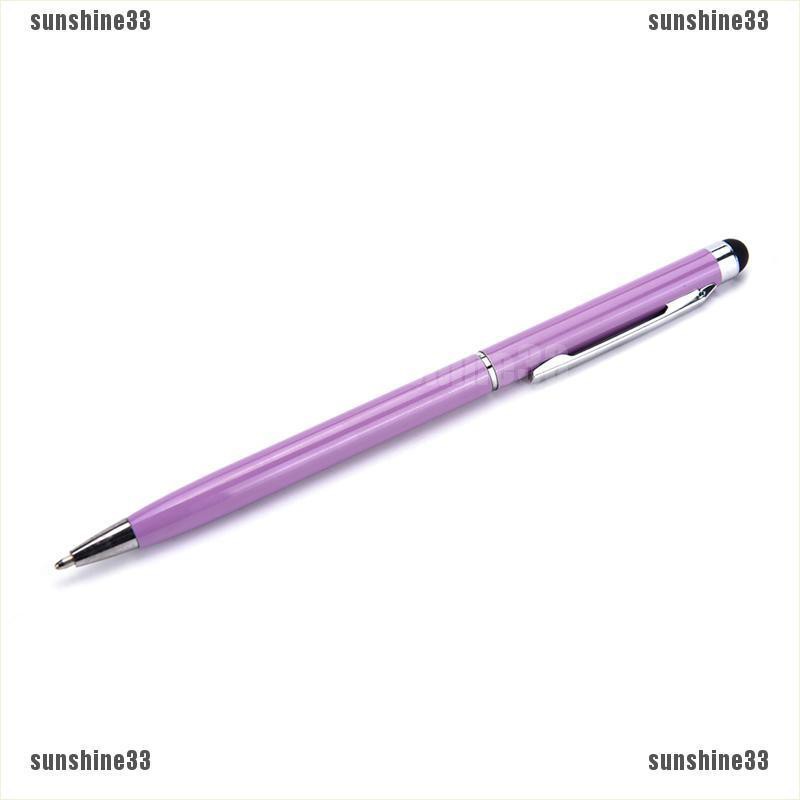 1 / 5 / 10 Bút Bi Cảm Ứng 2 Trong 1 Cho Ipad Iphone Tablet Smartphone