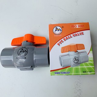( Phi 48 ) Van Khóa Nước Cao Cấp TAIJAAN Nhựa PVC