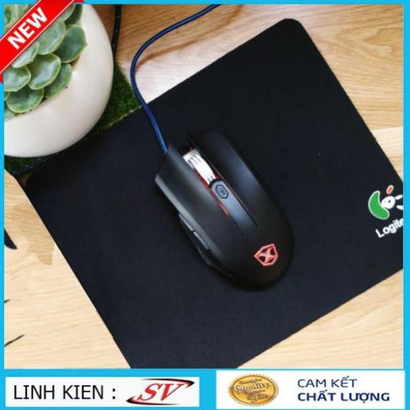 Miếng Lót Chuột Logitech 18*22 cm - lót chuột đẹp | BigBuy360 - bigbuy360.vn