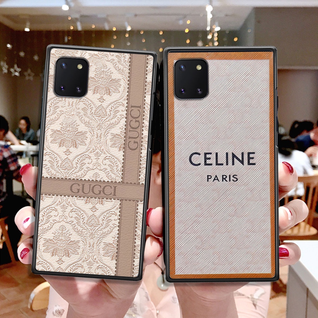 Ốp Samsung Note 10 Lite thương hiệu ni.ke guc.ci ce.line di.or, thời trang, cao cấp
