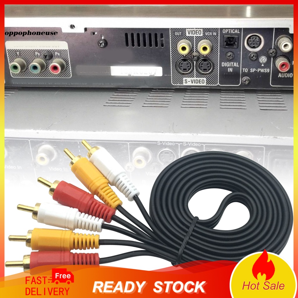 OPPO Dây Cáp Âm Thanh 3rca Sang 3rca Cho Dvd | BigBuy360 - bigbuy360.vn