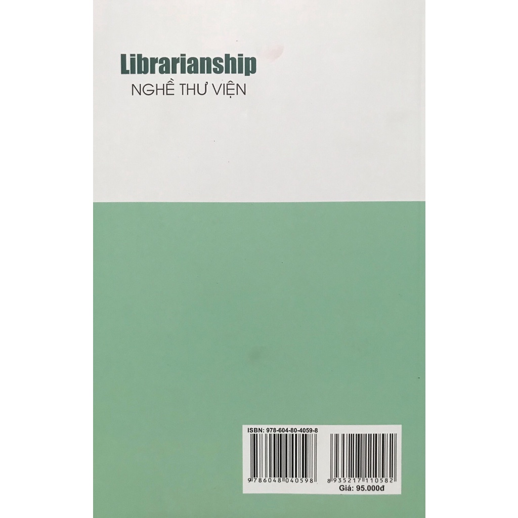Sách Nghề Thư Viện - Librarianship