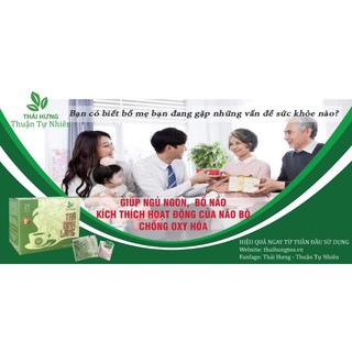 Trà Đinh lăng - Thảo dược AnThái Hưng (25 túi lọc x 5g) NEW