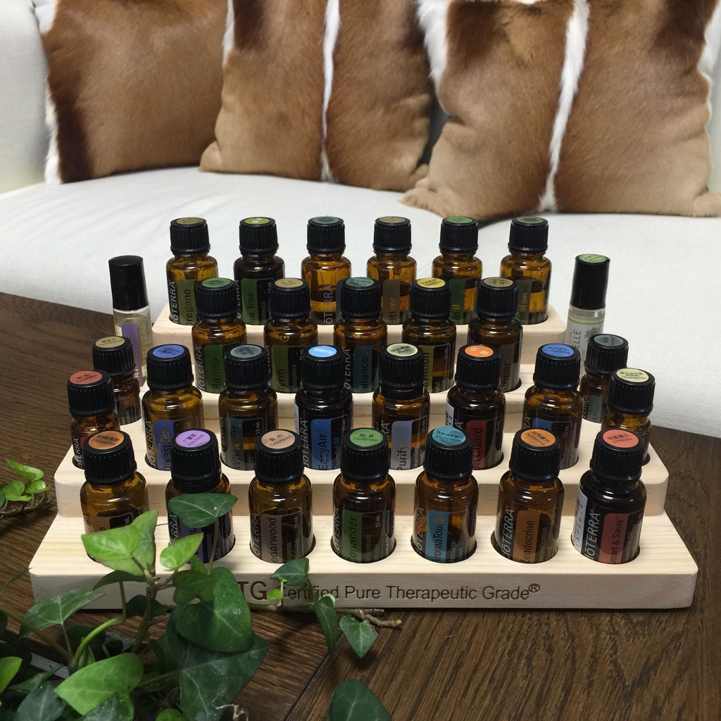 Doterra Kệ Trưng Bày Tinh Dầu 30 Ngăn Tiện Dụng
