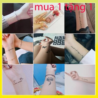 [ XĂM TỰ CHON MẨU ] hình xăm tạm thời 15 ngày  hena tự chọn mẩu Tặng Mực xăm, hình xăm chống nước