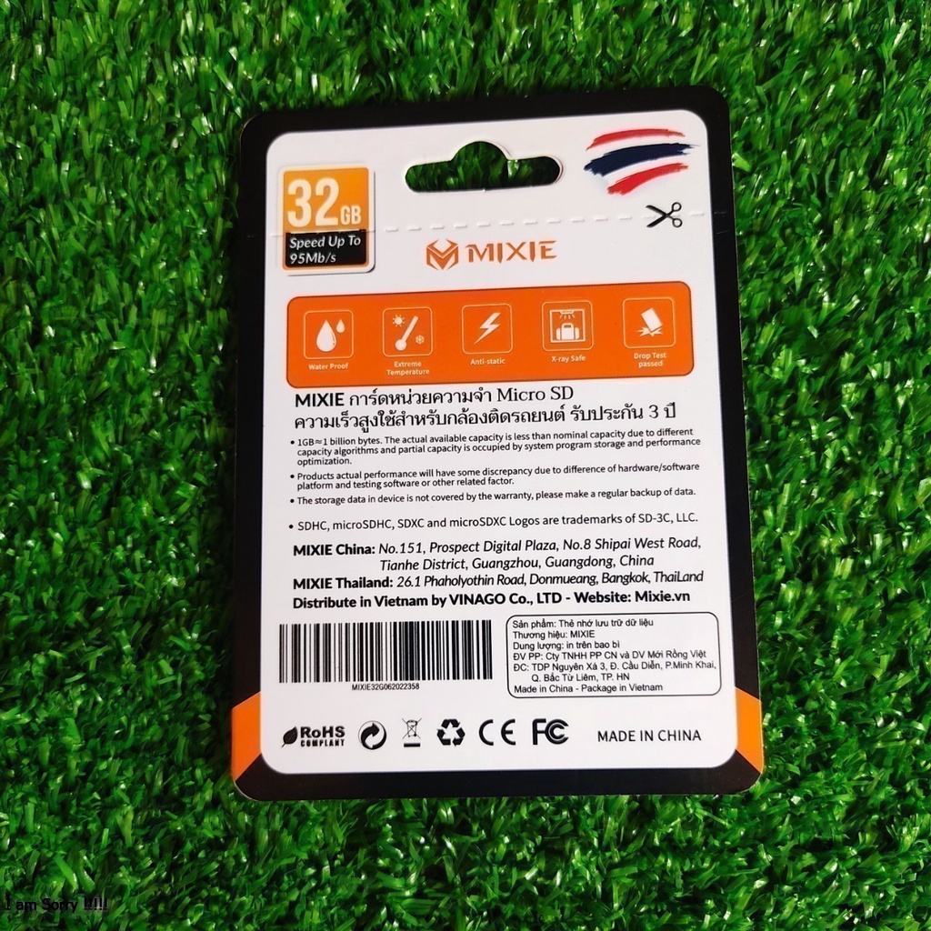 Thẻ nhớ Micro SDHC Mixie 32GB