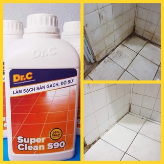 Làm Sạch Sàn, Tẩy xi măng Vôi Vữa, rêu mốc và Các vết Bẩn lâu ngày Trên Bề Mặt Sàn Gạch, Men Sứ.