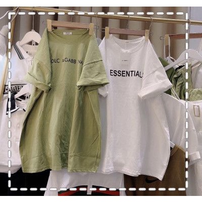 Áo phông chữ Monday sáng tươi cá tính fom rộng