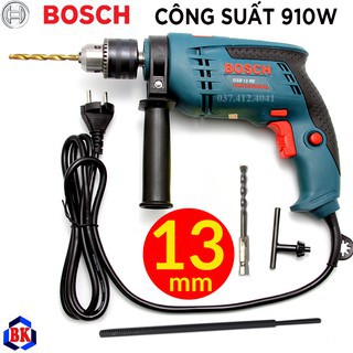 [ TẶNG MŨI KHOAN ] MÁY KHOAN TƯỜNG, SẮT, GỖ BOSCH KHOAN 13 LY - PROFESSIONAL GSB 13RE - BẢO HÀNH TOÀN QUỐC