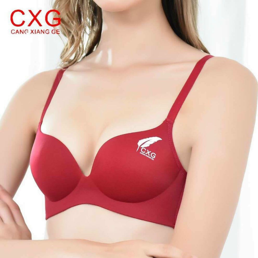 Áo lót nâng ngực Hoàng Oanh Underwear áo lót su đúc mút kép nâng ngực hiệu Thái Lan -áo lá cxg