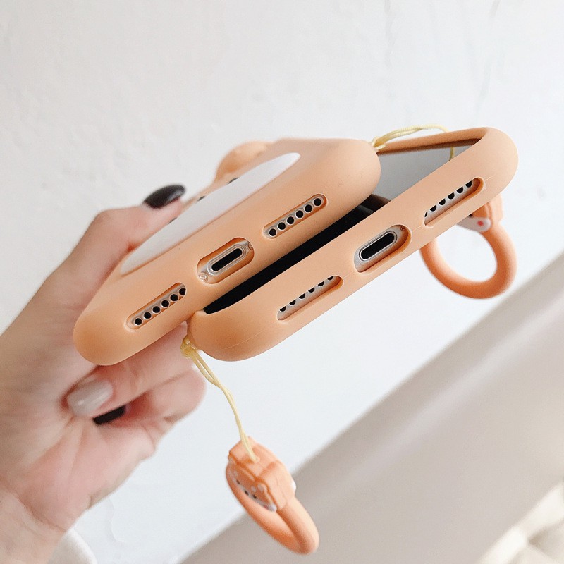 Ốp Lưng Ip ⚡ Freeship ⚡ Ốp SIlicone Mặt ShiBa Inu ⚡ Ip 6/6s/6P/6SP/7/8/7P/8P/X/Xs/XR/Xsmax/11/11Promax- TGDD89