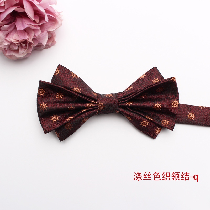 Nơ Đeo Cổ Bằng Vải Dệt Dệt Sợi Polyester Dành Cho Chú Rể/Chú Rể