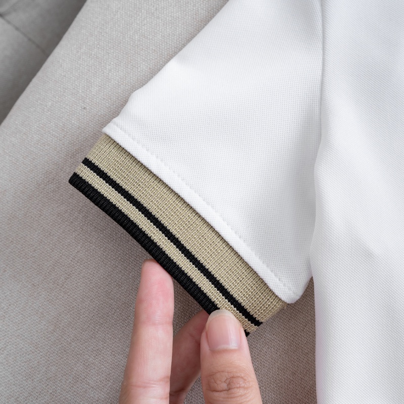 Áo thun polo nam Burberry  cổ bẻ tay ngắn PEGASUS vải cá sấu cotton mềm mịn, chuẩn form trẻ trung sang trọng (ẢNH THẬT)
