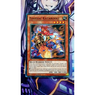 Thẻ Bài Yugioh Monster Zoodiac Kataroost Common