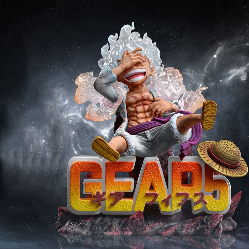 Mô Hình Nhân Vật Luffy Gear 5 Anime One Piece