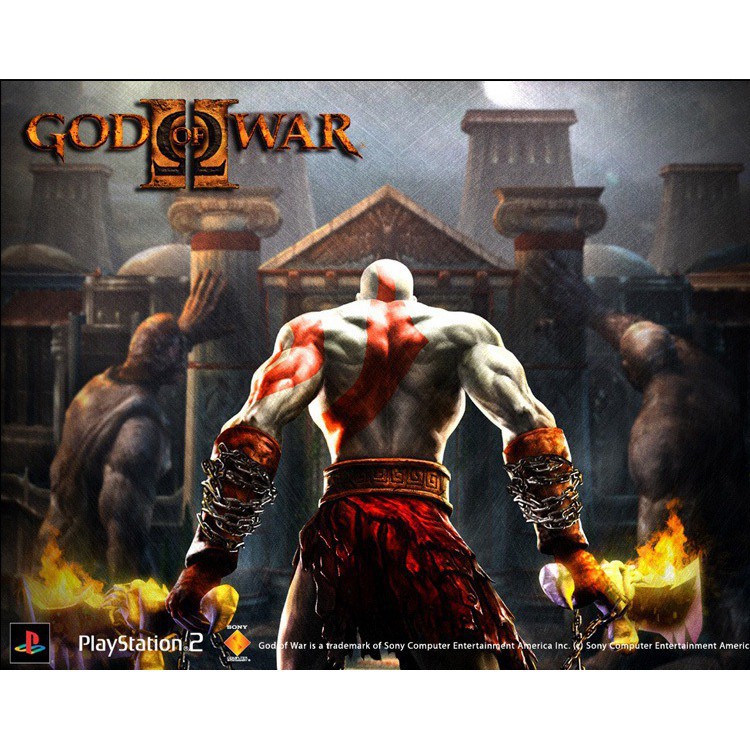 Mô Hình Nhân Vật Kratos Trong Game God Of War 2