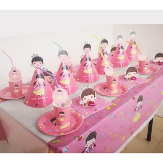 Set đồ trang trí sinh nhật nhiều mẫu