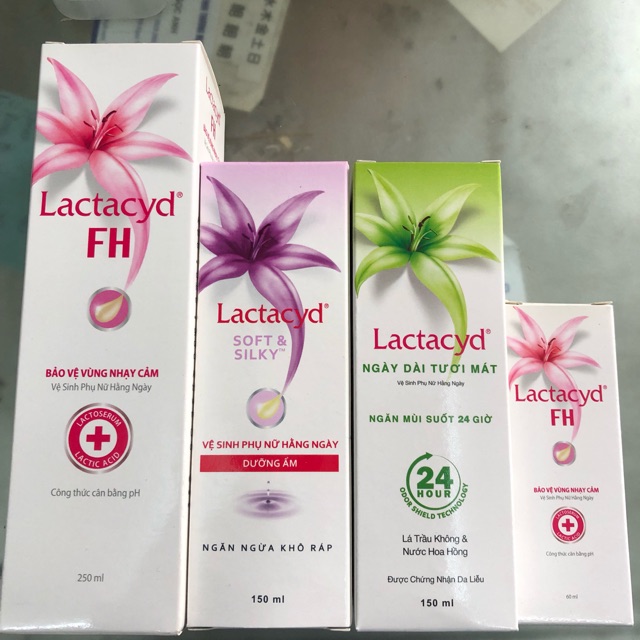 Dung dịch vệ sinh phụ nữ Lactacyd các loại