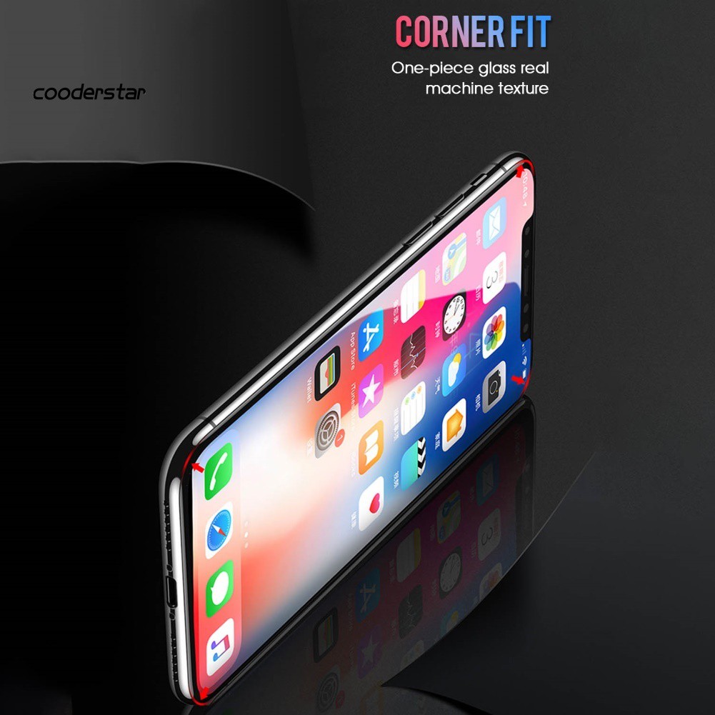 Kính cường lực bảo vệ toàn màn hình thích hợp cho Iphone 6 7 8 Plus Xr Xs Max