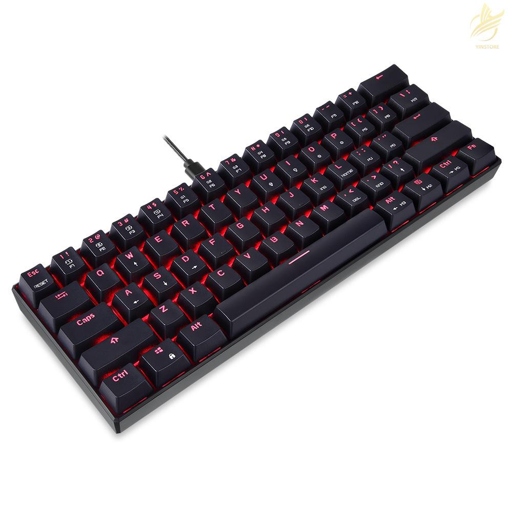 Bàn Phím Cơ Gaming Yins Moto Ck61 Rgb 61 Phím Chuyên Nghiệp