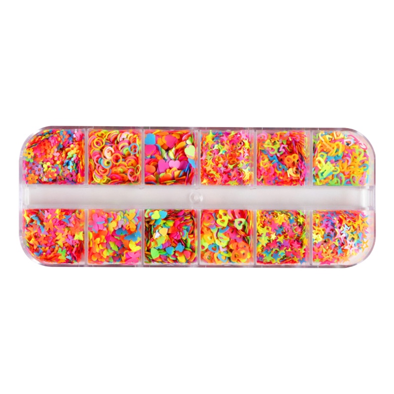 1 Hộp Kim Tuyến Lấp Lánh Trang Trí Móng Tay