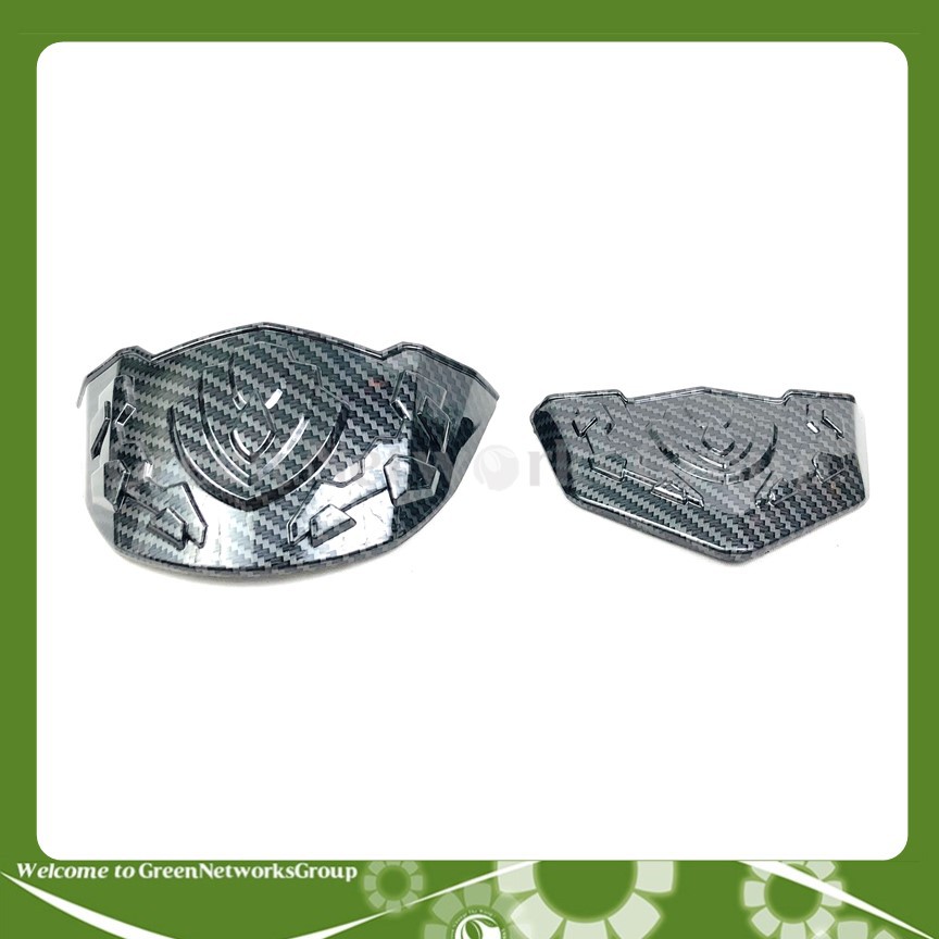 Ốp mỏ dè carbon trước sau xe AIRBLADE 2020 Greennetworks