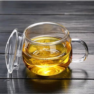 Cốc pha trà thủy tinh có lõi lọc