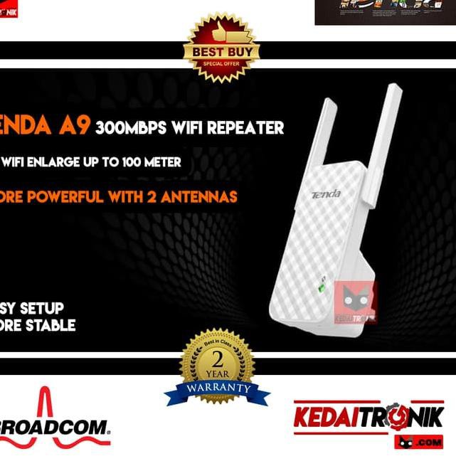 TENDA ★★ Bộ Khuếch Đại Tín Hiệu Wifi Lh A9 A301 | BigBuy360 - bigbuy360.vn
