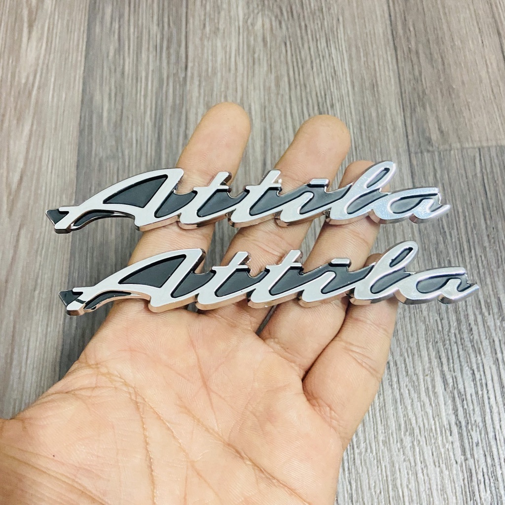 CHỮ NỔI ATTILA XI CỨNG HÀNG NHƯ ZIN SIÊU DÍNH