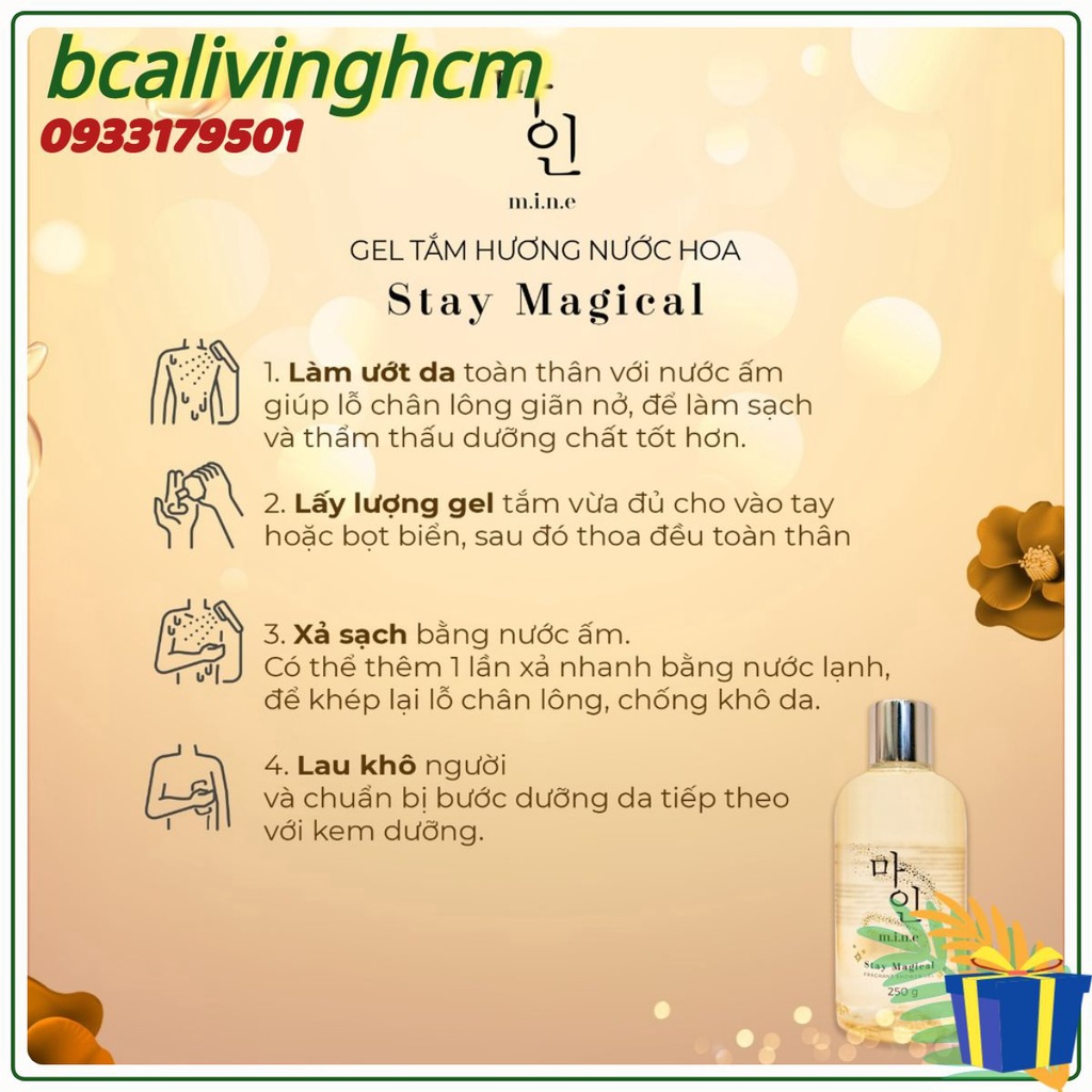 Gel tắm nước hoa MINE Stay Magical Charming | BigBuy360 - bigbuy360.vn