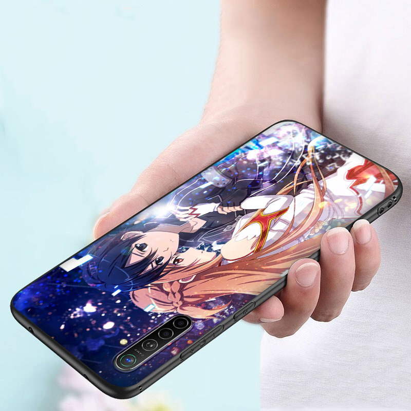 Ốp Điện Thoại Silicon Mềm Hình Anime Sword Art Online 2 Cho Realme 2 3 5 5i 5s 6 C2 C3 6i Q Pro Va8