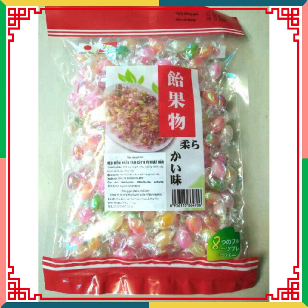 HOT LIKE Kẹo mềm hoa quả 8 vị Japan 200g