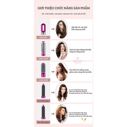 Máy làm tóc 5.1 uốn tự động