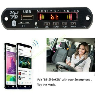 Mạch giải mã âm thanh Mp3-bluetooth