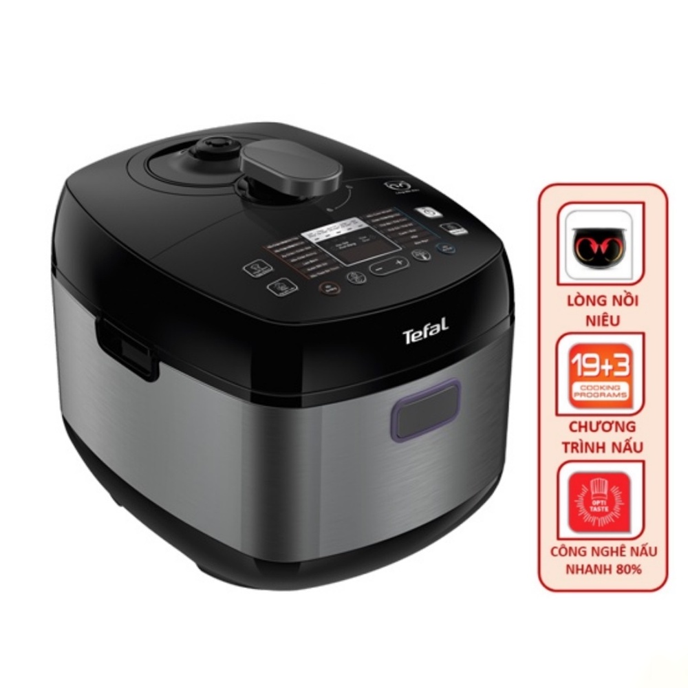 Nồi Áp Suất Điện Đa Năng Thương Hiệu Pháp Tefal Smart Pro Multicooker – 5L – Bảo Hành 24 Tháng