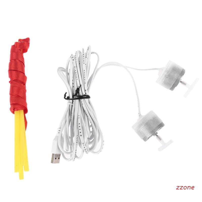 zzz Fly Repellent Fan Keep Flies Bugs Away From Your Food Meat Meal 2 Head USB Fan