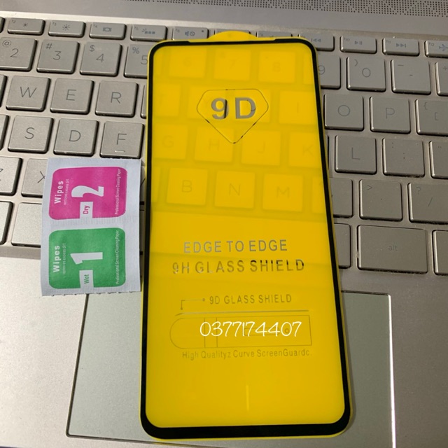 Kính cường lực 9D cho Oppo A53 2020 Full màn hình không chấm liti