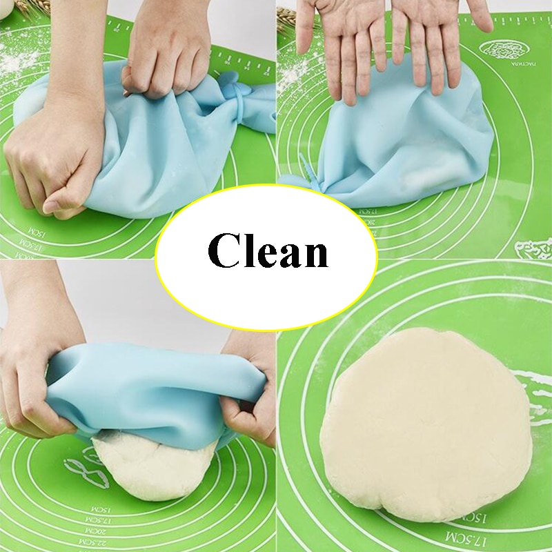 Túi nhào bột làm bánh bằng silicon 1.5kg