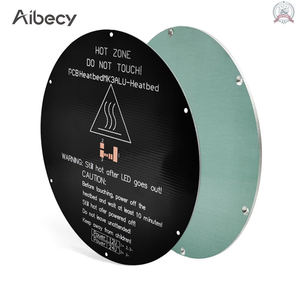 Tấm Nhôm Tròn Sưởi Ấm Cho Máy In 3d 220x220 X 3mm