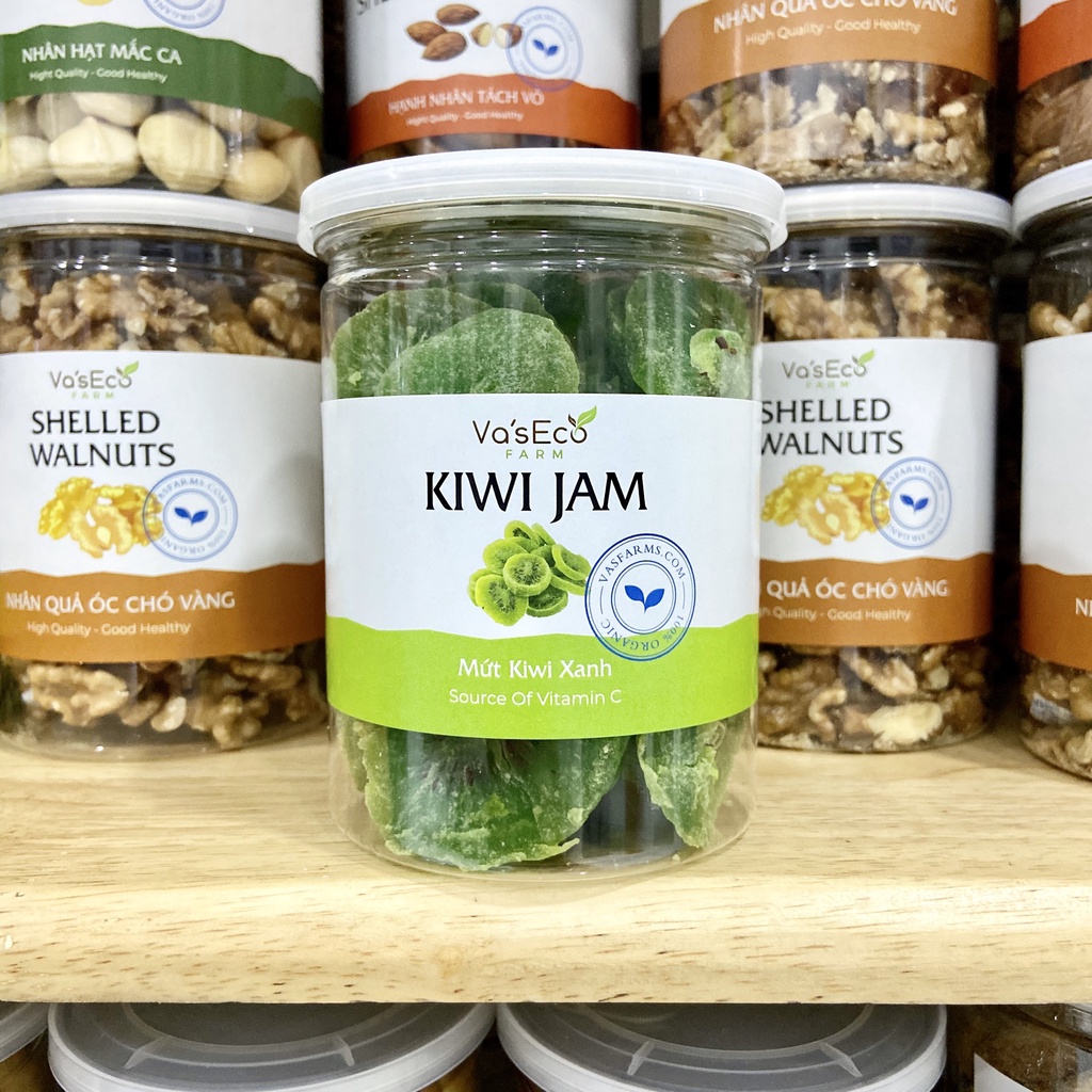 Mứt kiwi xanh sấy dẻo hộp 250g