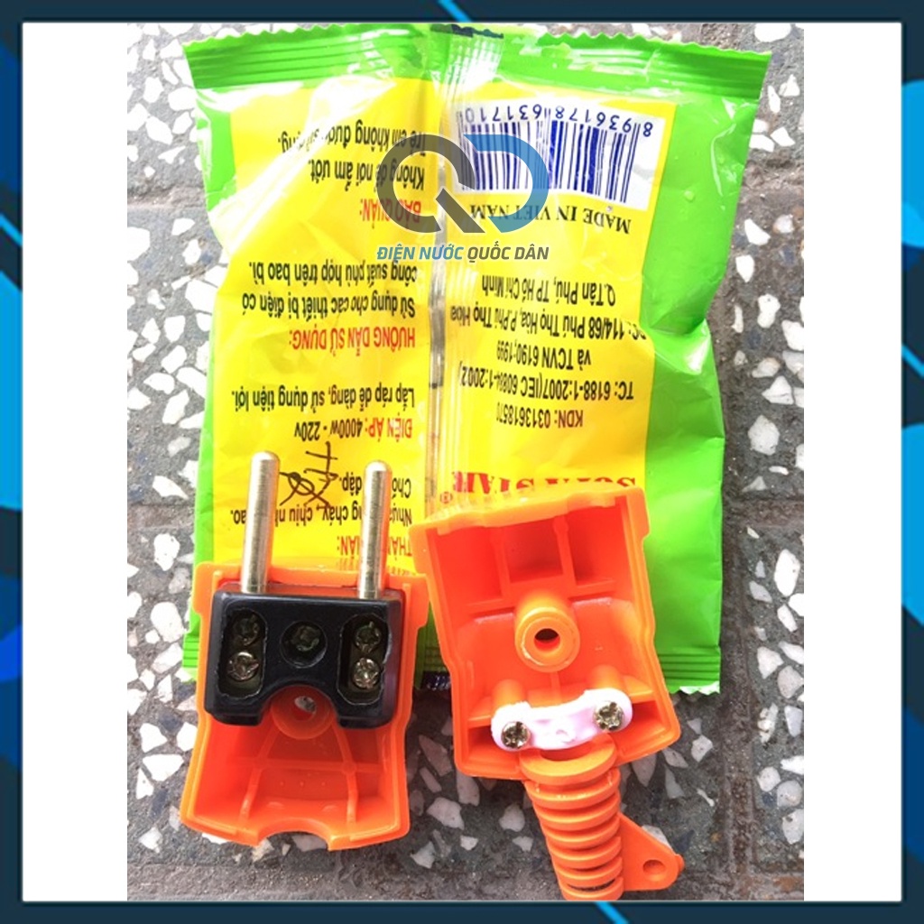 Phích cắm điện - phích ghim điện 4000w thách thức mọi thiết bị