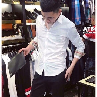 SƠ MI TRẮNG SOÁI CA lụa thái cao cấp,không nhăn,không xù bao đẹp