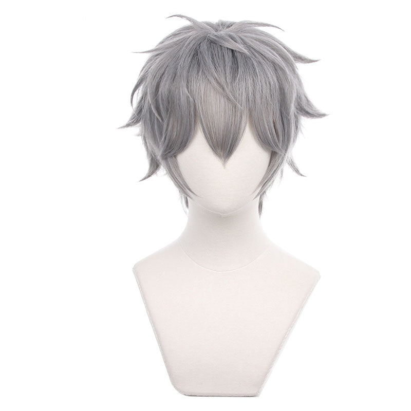 [Sẵn] Wig/tóc giả Izumi Sena - Ensemble Stars màu xám [Miu Cosplay]